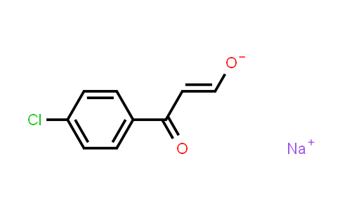 CAS No. 40160-35-8, Sodium 3-(4-chlorophenyl)-3-oxoprop-1-en-1-olate