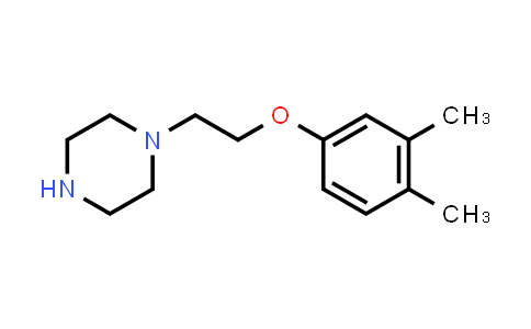 CAS No. 401801-44-3, 1-[2-(3,4-Dimethylphenoxy)ethyl]piperazine