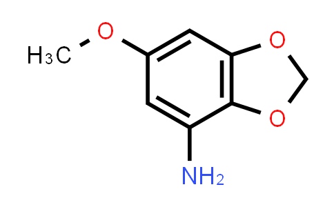 CAS No. 401811-81-2, 6-Methoxybenzo[d][1,3]dioxol-4-amine
