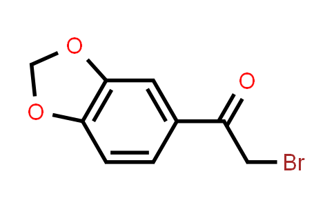 CAS No. 40288-65-1, 1-(1,3-benzodioxol-5-yl)-2-bromoethanone