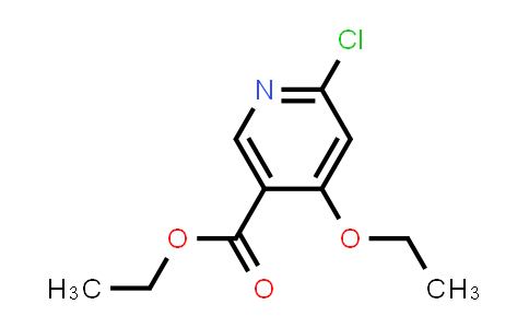 CAS No. 40296-47-7, Ethyl 6-chloro-4-ethoxynicotinate