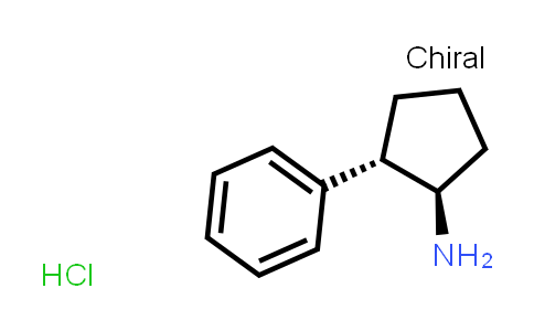 CAS No. 40297-12-9, trans-2-Phenylcyclopentan-1-amine hydrochloride