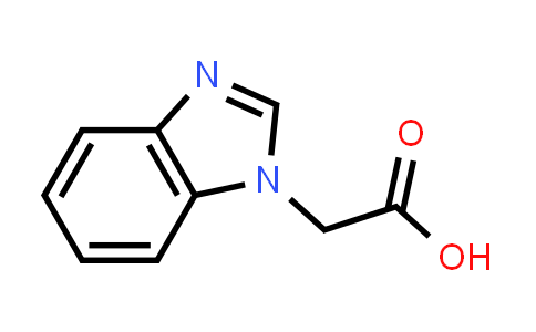 CAS No. 40332-16-9, 2-(1H-Benzo[d]imidazol-1-yl)acetic acid