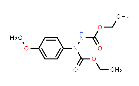 CAS No. 403510-07-6, Diethyl 1-(4-methoxyphenyl)hydrazine-1,2-dicarboxylate