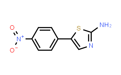CAS No. 40353-58-0, 5-(4-Nitrophenyl)thiazol-2-amine