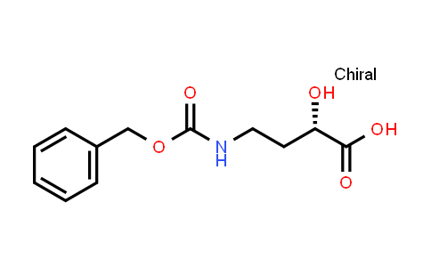 CAS No. 40371-50-4, (S)-4-(((Benzyloxy)carbonyl)amino)-2-hydroxybutanoic acid
