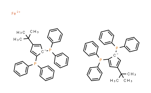 CAS No. 403815-19-0, 4,4'-Bis(t-butyl)-1,1',2,2'-tetrakis(diphenylphosphino)ferrocene