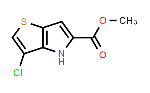 CAS No. 403860-07-1, Methyl 3-chloro-4H-thieno[3,2-b]pyrrole-5-carboxylate