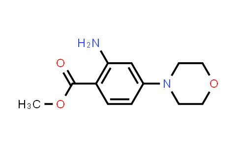 CAS No. 404010-84-0, Methyl 2-amino-4-morpholinobenzoate
