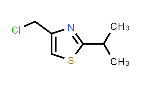 CAS No. 40516-57-2, 4-(Chloromethyl)-2-isopropylthiazole
