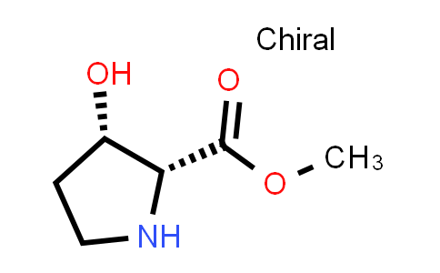 CAS No. 405165-00-6, (2R,3S)-Methyl 3-hydroxypyrrolidine-2-carboxylate