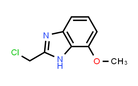 CAS No. 405173-83-3, 2-(Chloromethyl)-7-methoxy-1H-benzo[d]imidazole