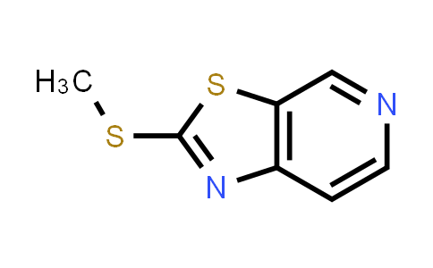 CAS No. 405198-51-8, 2-(methylthio)thiazolo[5,4-c]pyridine