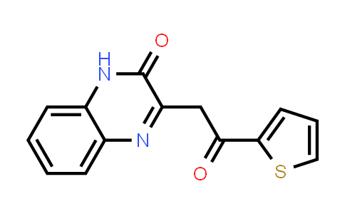 CAS No. 40598-93-4, 3-(2-Oxo-2-(thiophen-2-yl)ethyl)quinoxalin-2(1H)-one