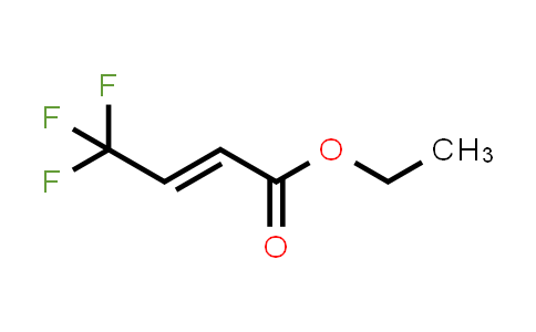 CAS No. 406-10-0, 2-Butenoic acid, 4,4,4-trifluoro-, ethyl ester
