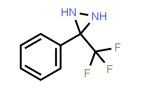 CAS No. 40618-96-0, Diaziridine, 3-phenyl-3-(trifluoromethyl)-