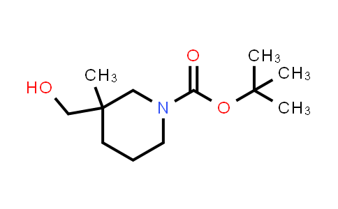 CAS No. 406212-48-4, tert-Butyl 3-(hydroxymethyl)-3-methylpiperidine-1-carboxylate