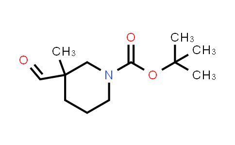 CAS No. 406212-49-5, tert-Butyl 3-formyl-3-methylpiperidine-1-carboxylate