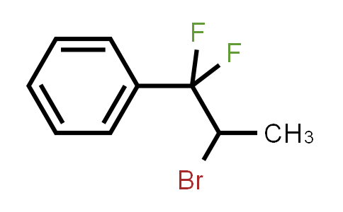 CAS No. 40626-63-9, (2-Bromo-1,1-difluoropropyl)benzene