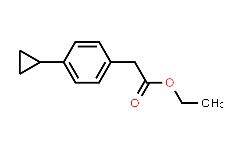 CAS No. 40641-92-7, Ethyl 2-(4-cyclopropylphenyl)acetate