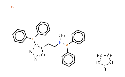 CAS No. 406680-94-2, (1R)-1-(Diphenylphosphino)-2-[(1R)-1-[(diphenylphosphino)methylamino]ethyl]ferrocene