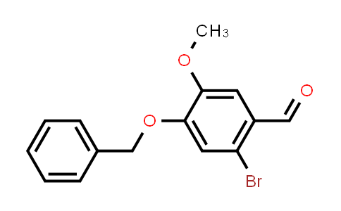 CAS No. 40705-22-4, 4-(Benzyloxy)-2-bromo-5-methoxybenzaldehyde