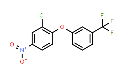 CAS No. 40718-13-6, 2-Chloro-4-nitro-1-(3-(trifluoromethyl)phenoxy)benzene