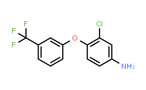 CAS No. 40718-14-7, 3-Chloro-4-(3-trifluoromethyl-phenoxy)-phenylamine