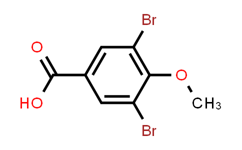 CAS No. 4073-35-2, 3,5-Dibromo-4-methoxybenzoic acid