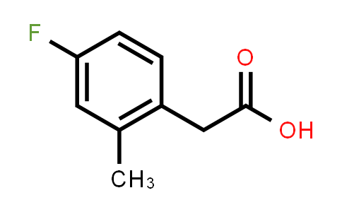 CAS No. 407640-40-8, 2-(4-Fluoro-2-methylphenyl)acetic acid
