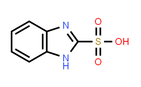 CAS No. 40828-54-4, 1H-Benzo[d]imidazole-2-sulfonic acid