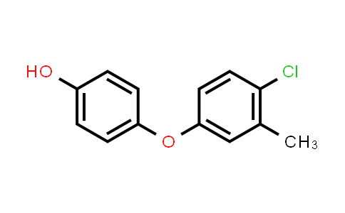 CAS No. 40843-52-5, 4-(4-Chloro-3-methylphenoxy)phenol