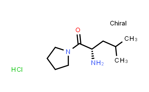 CAS No. 40847-07-2, (S)-2-Amino-4-methyl-1-(pyrrolidin-1-yl)pentan-1-one hydrochloride