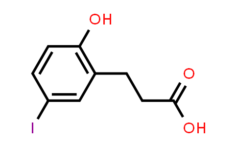 CAS No. 408531-67-9, 2-Hydroxy-5-iodobenzenepropanoic acid