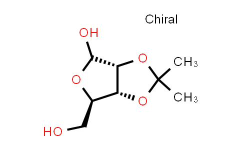 CAS No. 4099-88-1, (3aR,6R,6aR)-6-(hydroxymethyl)-2,2-dimethyltetrahydrofuro[3,4-d][1,3]dioxol-4-ol