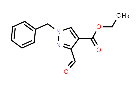 CAS No. 40995-40-2, Ethyl 1-benzyl-3-formyl-1H-pyrazole-4-carboxylate