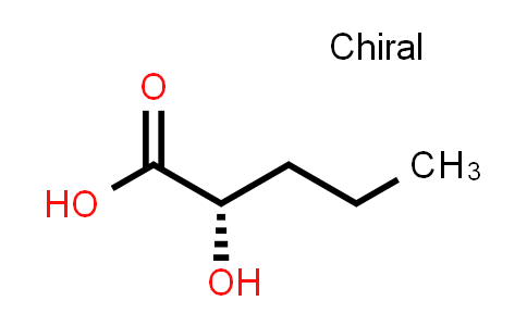 CAS No. 41014-93-1, (S)-2-Hydroxypentanoic acid