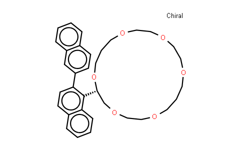 CAS No. 41024-92-4, (S)-2,2'-Binaphthyl-20-crown-6