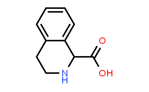 CAS No. 41034-52-0, 1,2,3,4-Tetrahydroisoquinoline-1-carboxylic acid