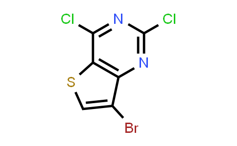 CAS No. 41102-25-4, 7-Bromo-2,4-dichlorothieno[3,2-d]pyrimidine