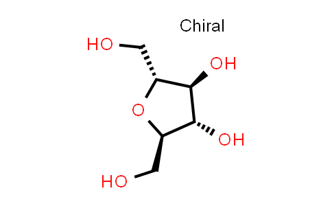 CAS No. 41107-82-8, (2R,3S,4S,5R)-2,5-Bis(hydroxymethyl)tetrahydrofuran-3,4-diol
