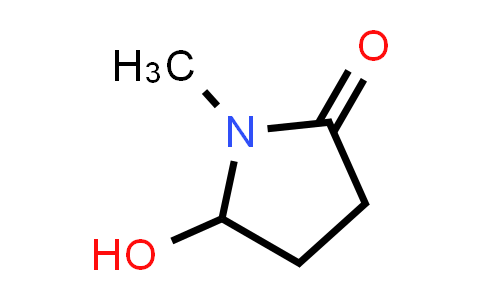 CAS No. 41194-00-7, 5-Hydroxy-1-methylpyrrolidin-2-one