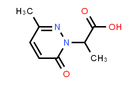 CAS No. 412018-67-8, 2-(3-Methyl-6-oxo-1,6-dihydropyridazin-1-yl)propanoic acid