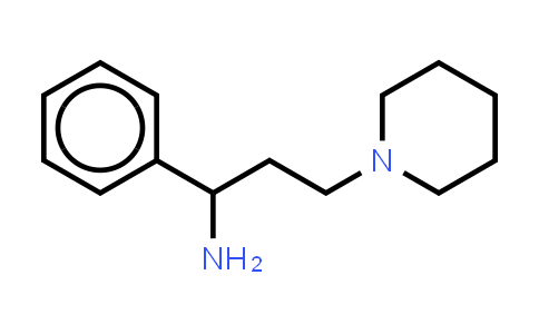 CAS No. 41208-24-6, 1-Piperidinepropanamine, a-phenyl-