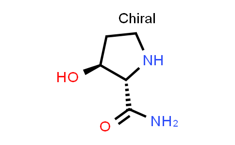 CAS No. 412279-18-6, (2S,3S)-3-Hydroxypyrrolidine-2-carboxamide