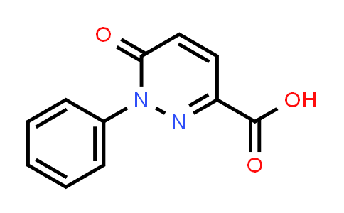 CAS No. 412339-01-6, 6-Oxo-1-phenyl-1,6-dihydropyridazine-3-carboxylic acid
