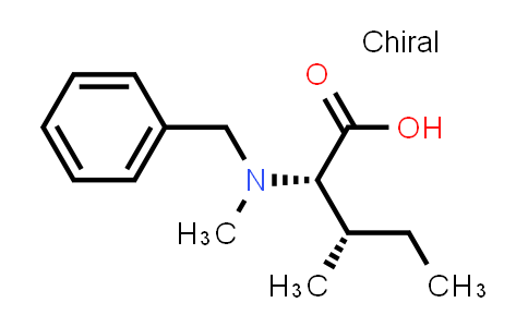 CAS No. 4125-97-7, (2S,3S)-2-(Benzyl(methyl)amino)-3-methylpentanoic acid