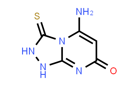 CAS No. 41266-68-6, 5-Amino-3-thioxo-2,3-dihydro-[1,2,4]triazolo[4,3-a]pyrimidin-7(1H)-one