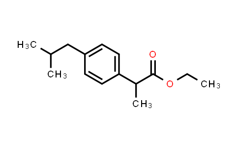 CAS No. 41283-72-1, Ethyl 2-(4-isobutylphenyl)propanoate