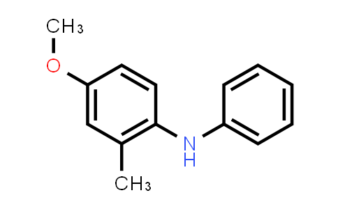 CAS No. 41317-15-1, 4-Methoxy-2-methyl-N-phenylaniline
